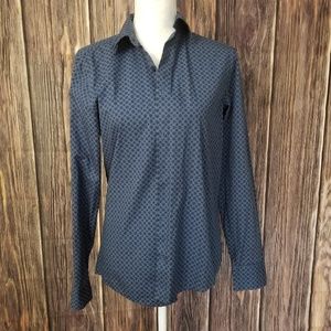 Perry ellis small slim fit button up shirt